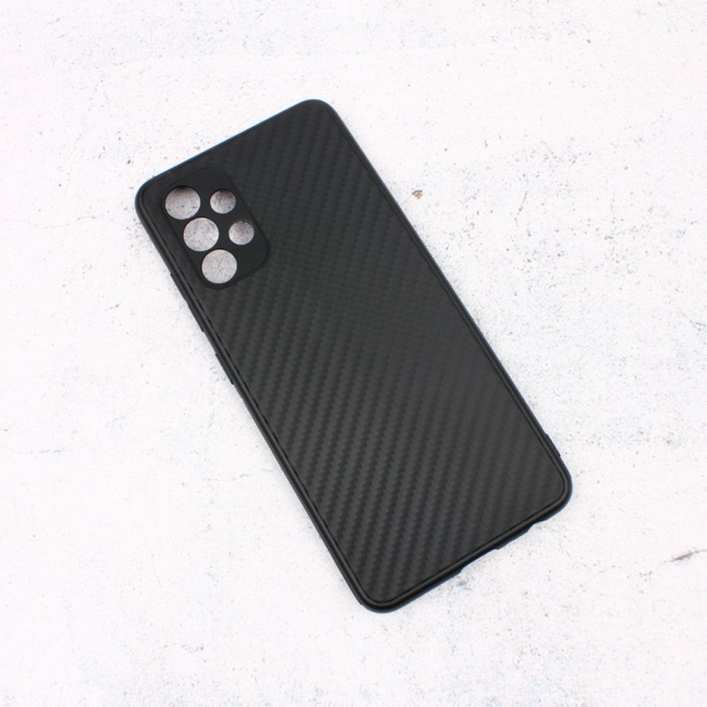 Maska za Samsung Galaxy A32 4G — Carbon fiber, crna