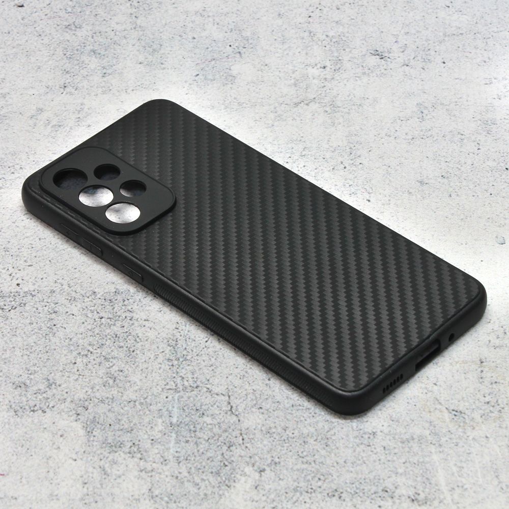 Maska za Samsung Galaxy A33 5G — Carbon fiber, crna
