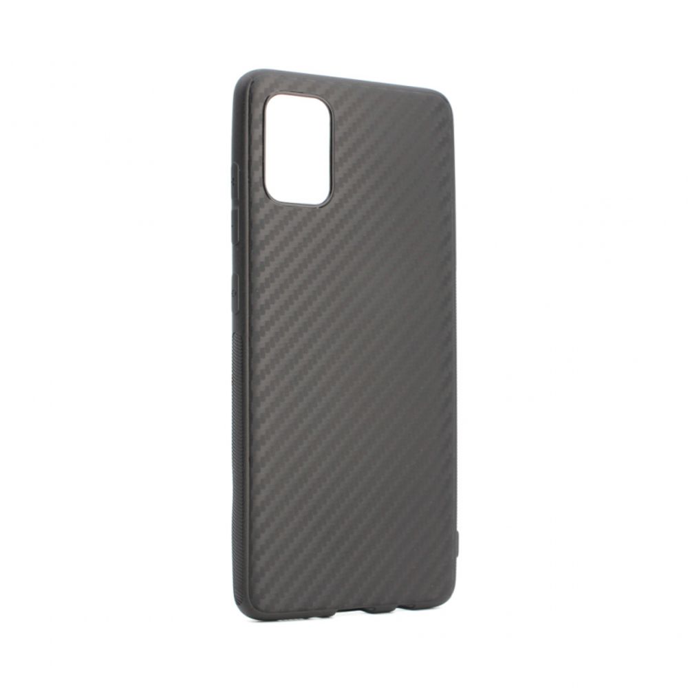 Maska za Samsung Galaxy A51 — Carbon fiber, crna