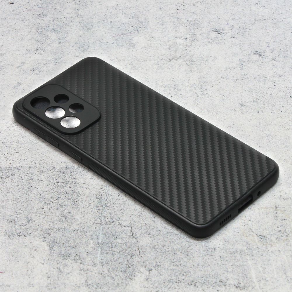 Maska za Samsung Galaxy A53 5G — Carbon fiber, crna