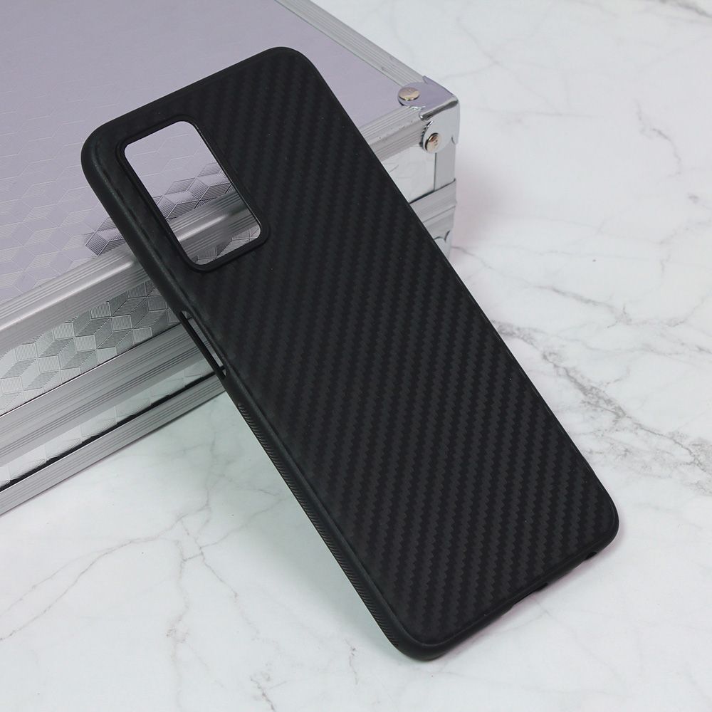 Maska za Samsung Galaxy A54 5G — Carbon fiber, crna