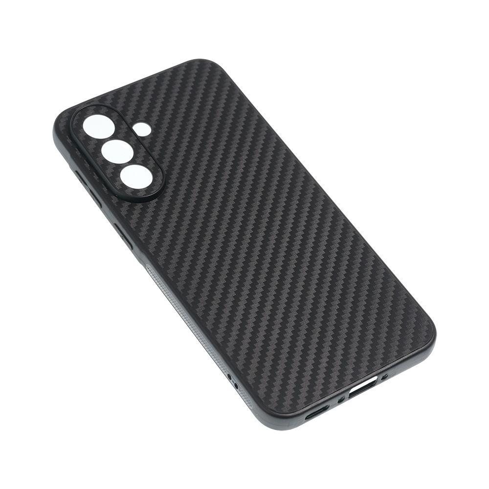 Maska za Samsung Galaxy A57 5G — Carbon fiber, crna