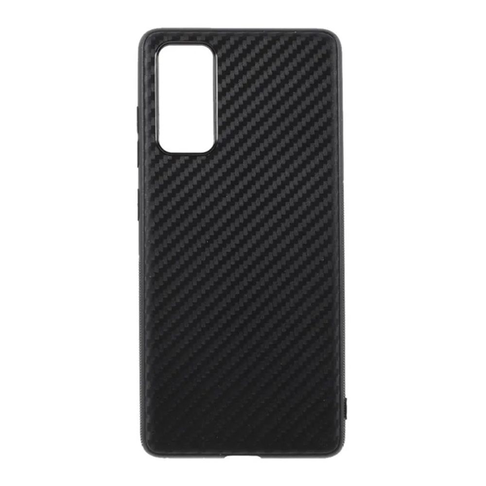 Maska za Samsung Galaxy S20 — Carbon fiber, crna