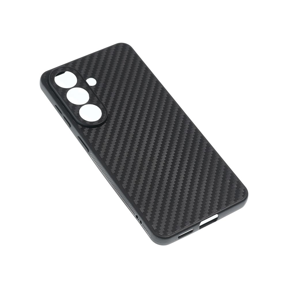 Maska za Samsung Galaxy S26 — Carbon fiber, crna
