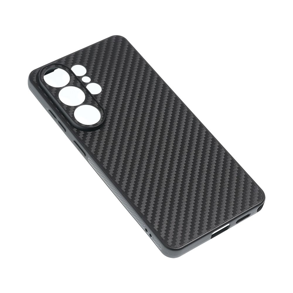 Maska za Samsung Galaxy S26 Ultra — Carbon fiber, crna