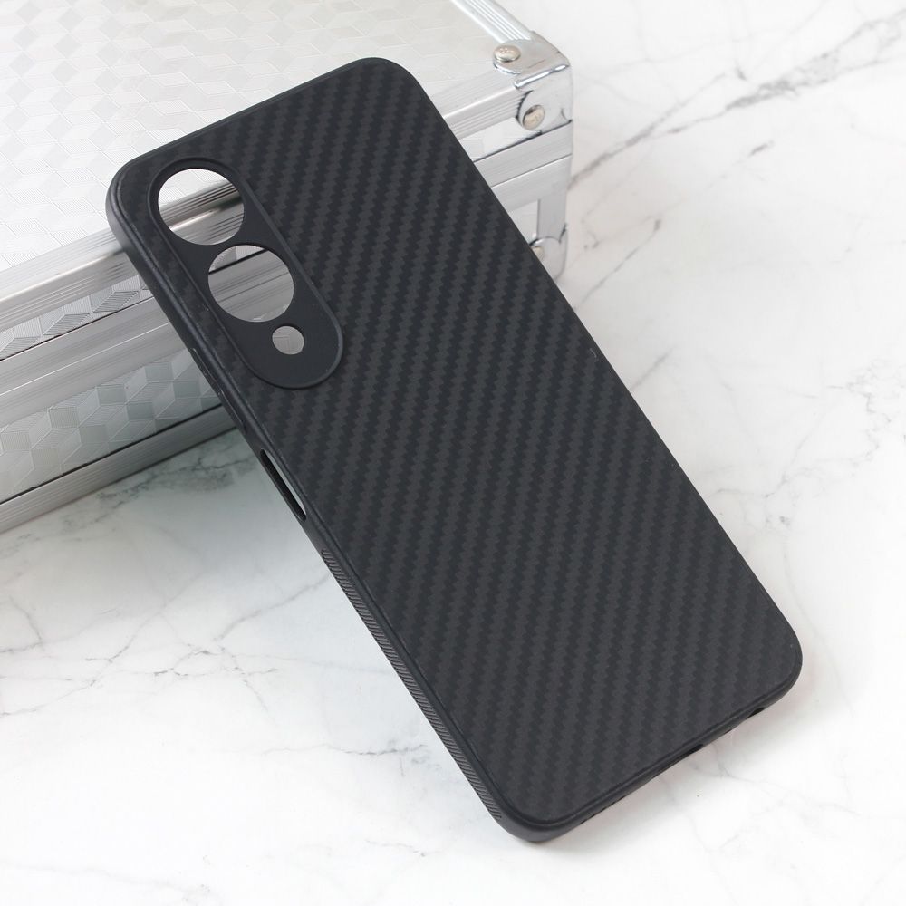 Maska za Vivo Y17s — Carbon fiber, crna