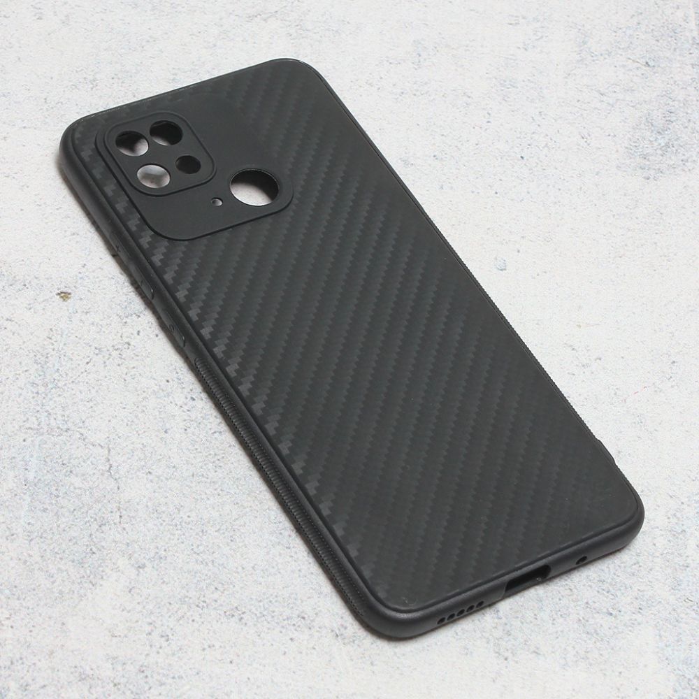 Maska za Xiaomi Redmi 10C — Carbon fiber, crna
