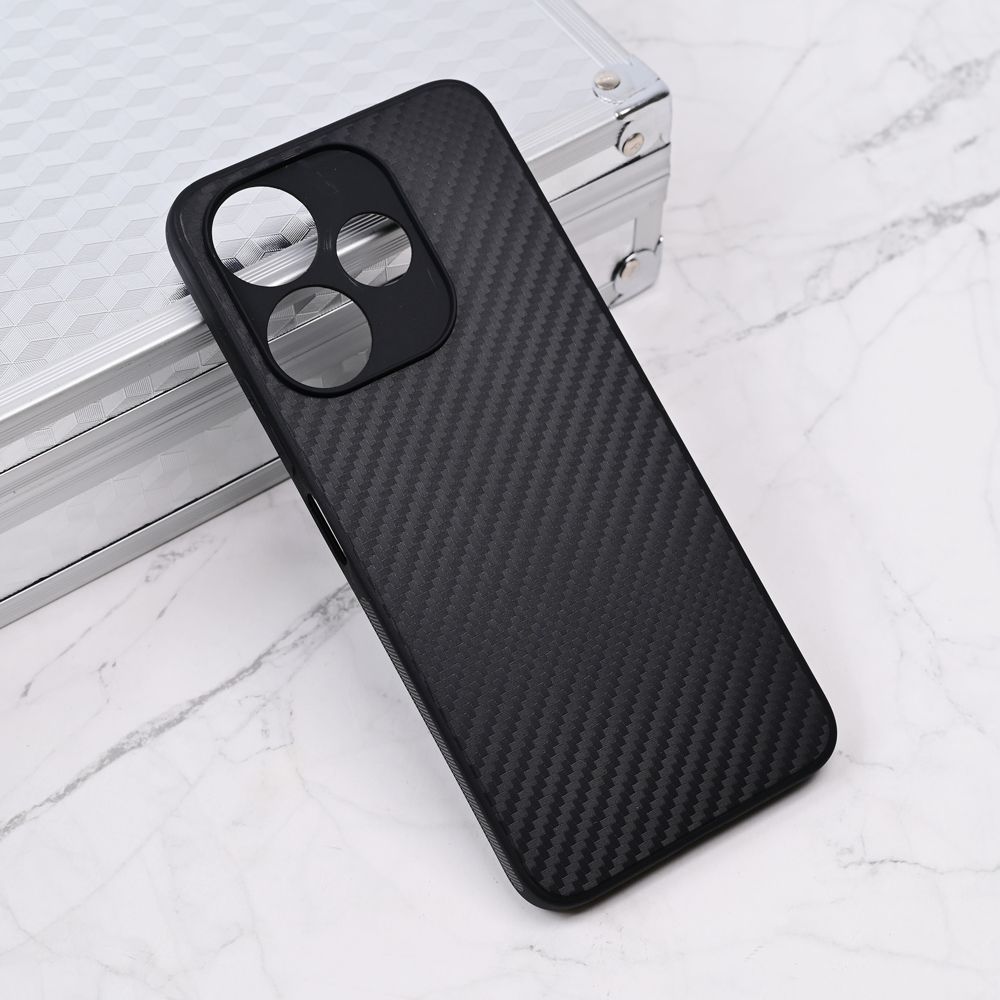 Maska za Xiaomi Redmi 13 — Carbon fiber, crna