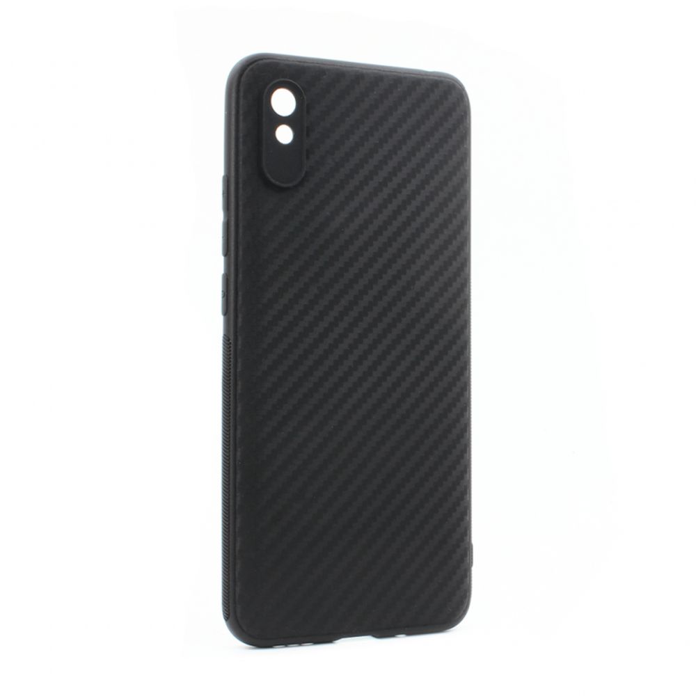 Maska za Xiaomi Redmi 9A — Carbon fiber, crna