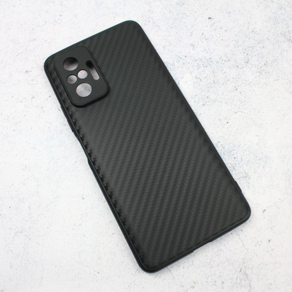 Maska za Samsung Galaxy Note 10 — Carbon fiber, crna