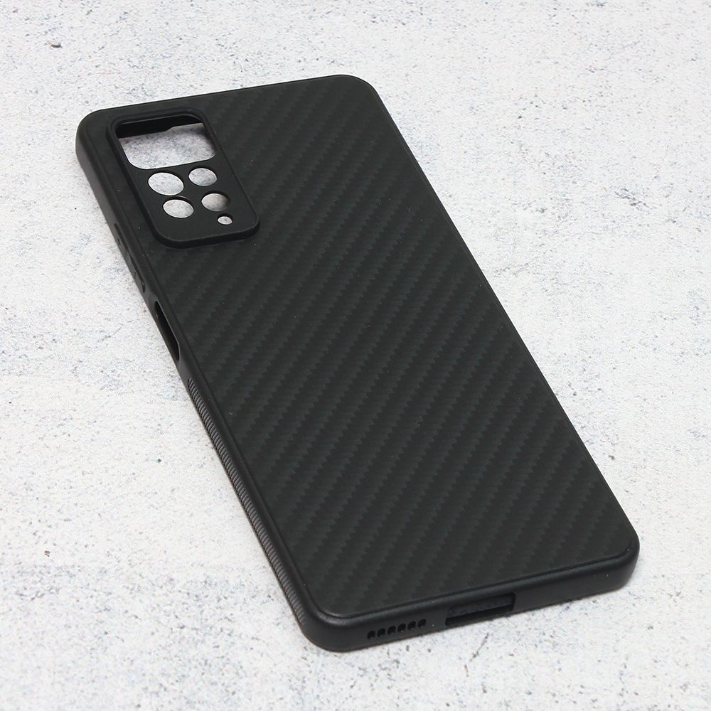 Maska za Samsung — Carbon fiber, crna