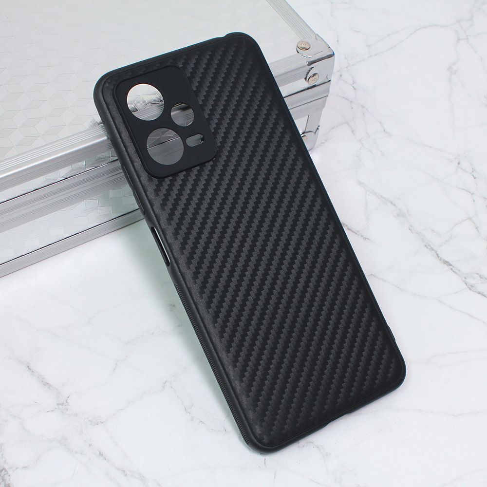 Maska za Samsung — Carbon fiber, crna
