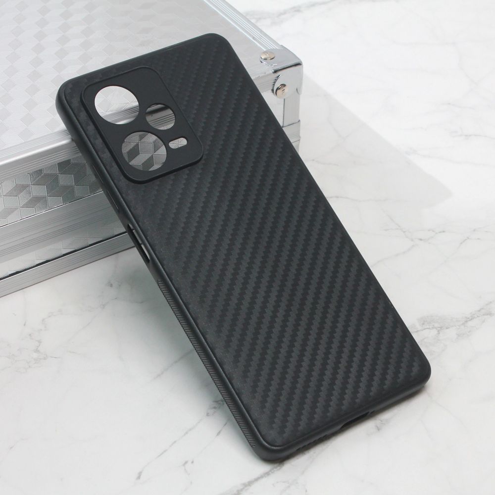 Maska za Samsung — Carbon fiber, crna