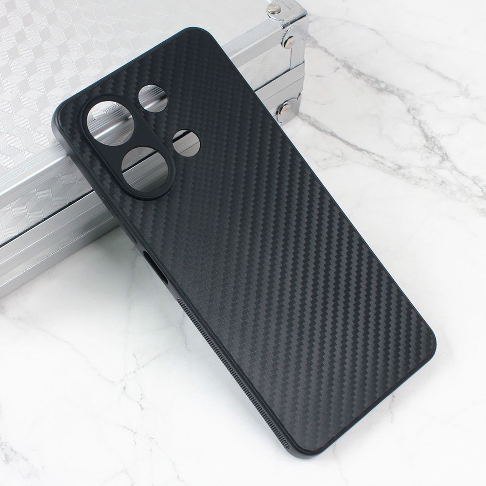Maska za Samsung — Carbon fiber, crna