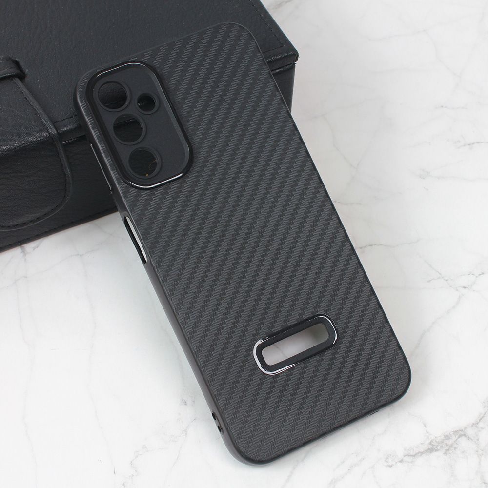 Maska za Samsung Galaxy A24 — Carbon Stripe, crna