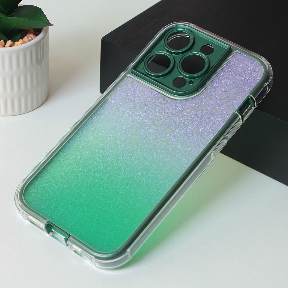 Maska za Apple iPhone 14 Pro — Chameleon, zelena