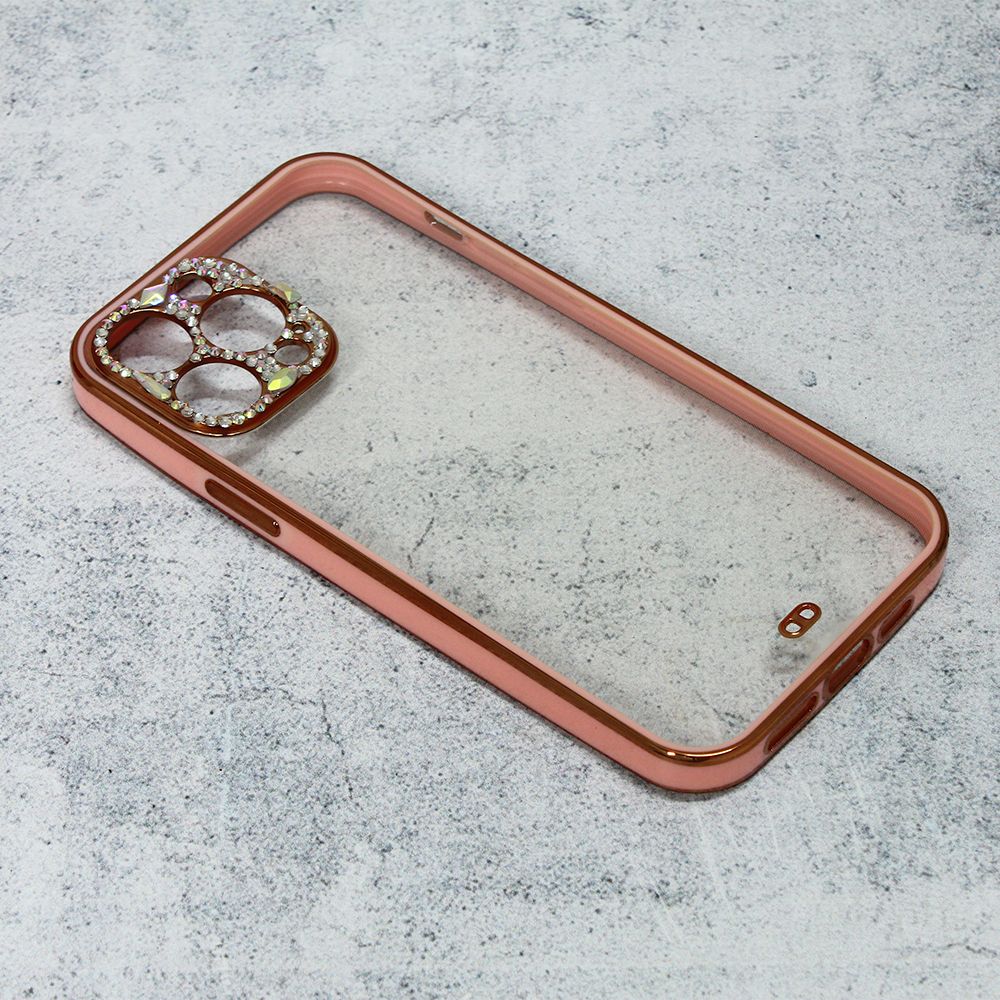 Maska za Apple iPhone 13 Pro Max — Cirkon Camera, roze