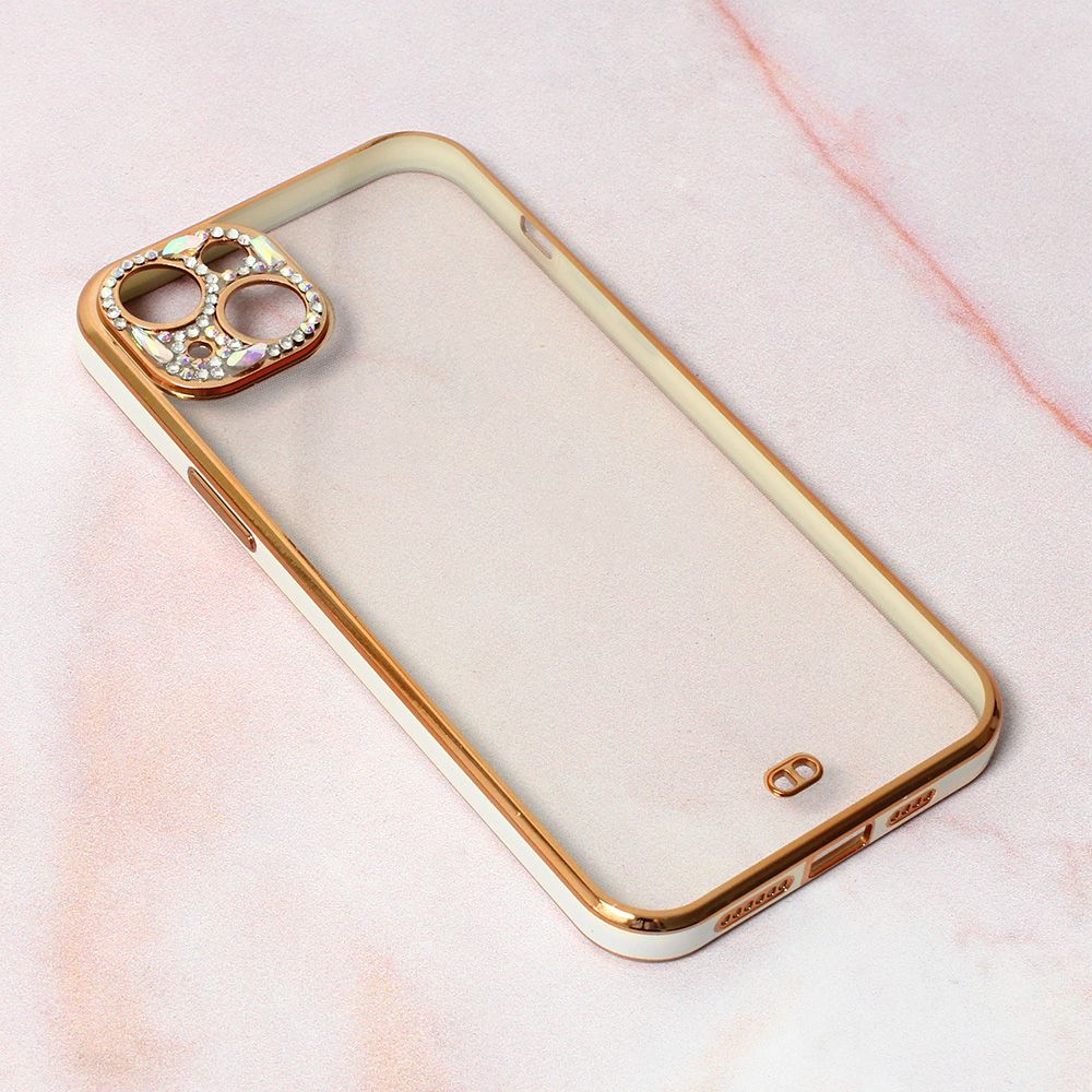 Maska za Apple iPhone 14 Plus — Cirkon Camera, bela