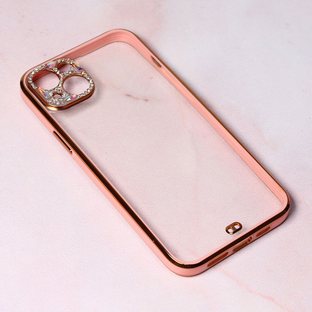 Maska za Apple iPhone 14 Plus — Cirkon Camera, roze