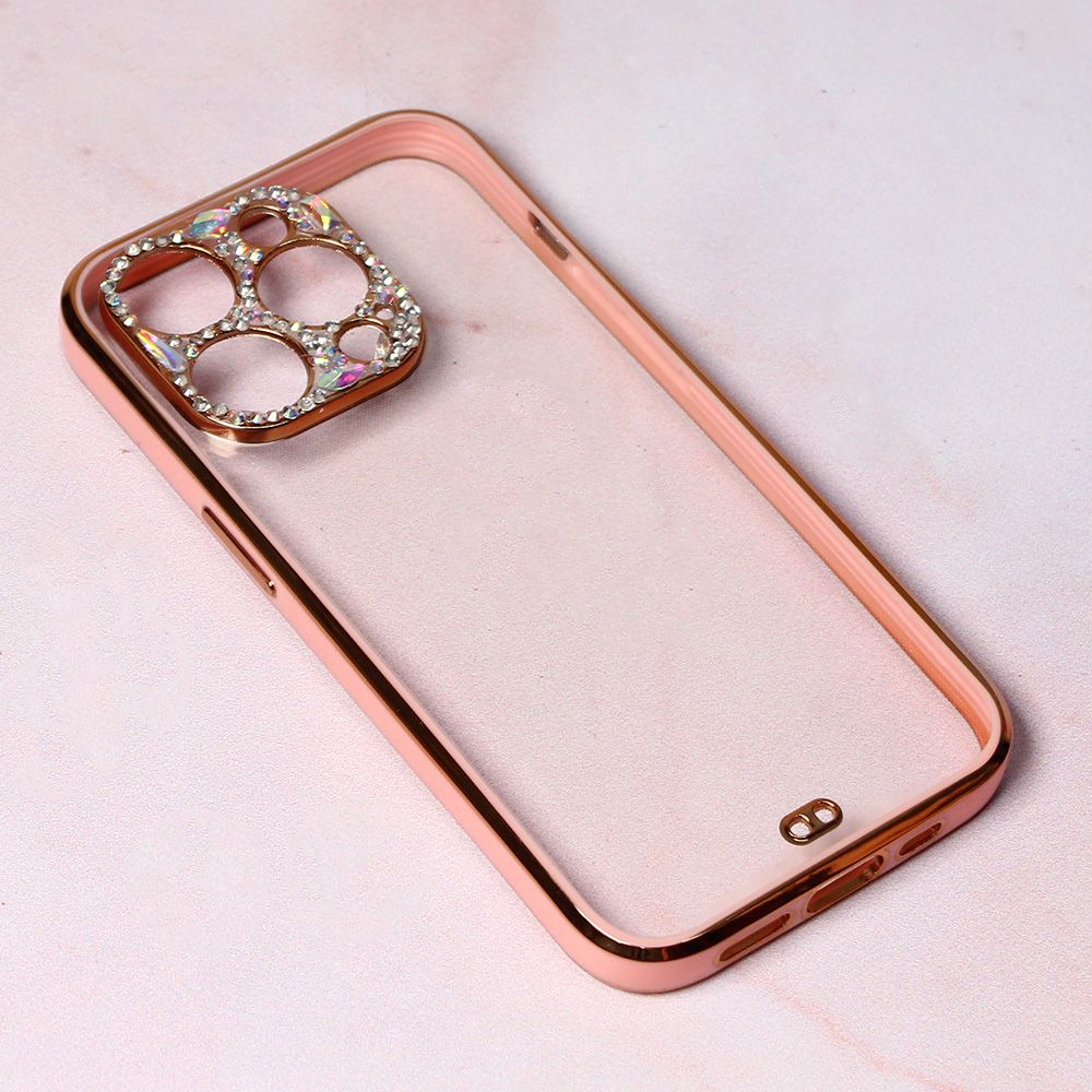 Maska za Apple iPhone 14 Pro — Cirkon Camera, roze
