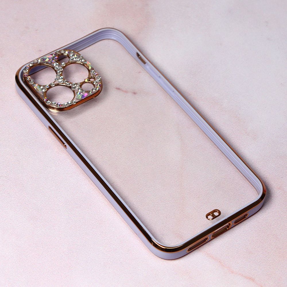 Maska za Apple iPhone 14 Pro Max — Cirkon Camera, ljubicasta