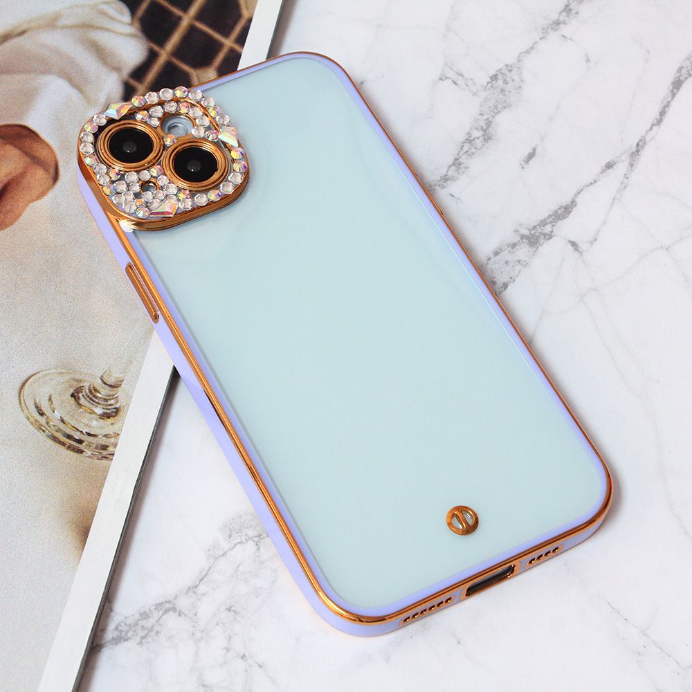 Maska za Apple iPhone 15 Plus — Cirkon Camera, ljubicasta
