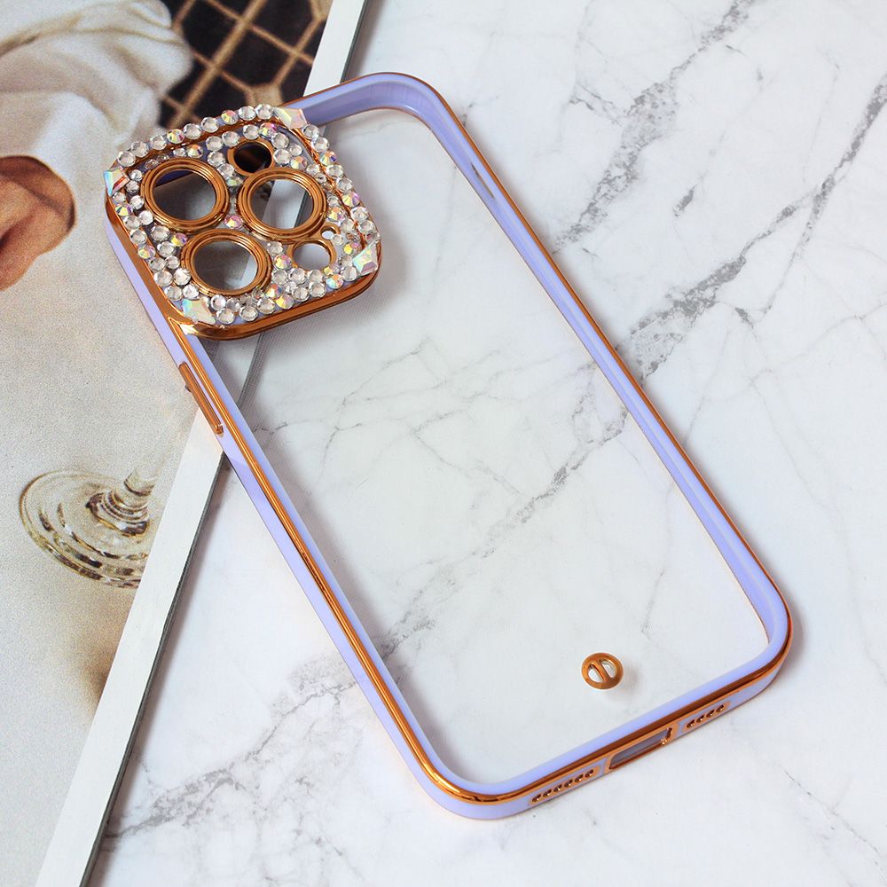 Maska za Apple iPhone 15 Pro Max — Cirkon Camera, ljubicasta
