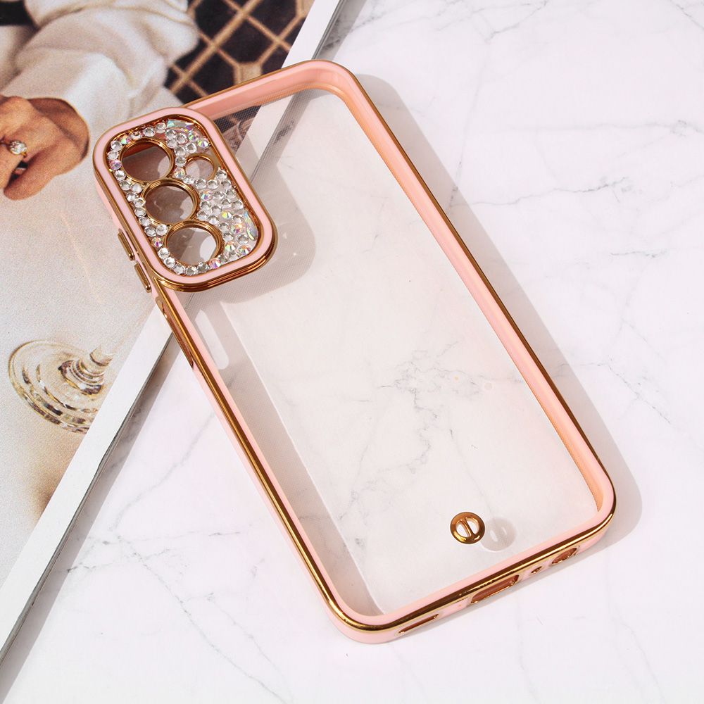 Maska za Samsung Galaxy A15 5G — Cirkon Camera, roze