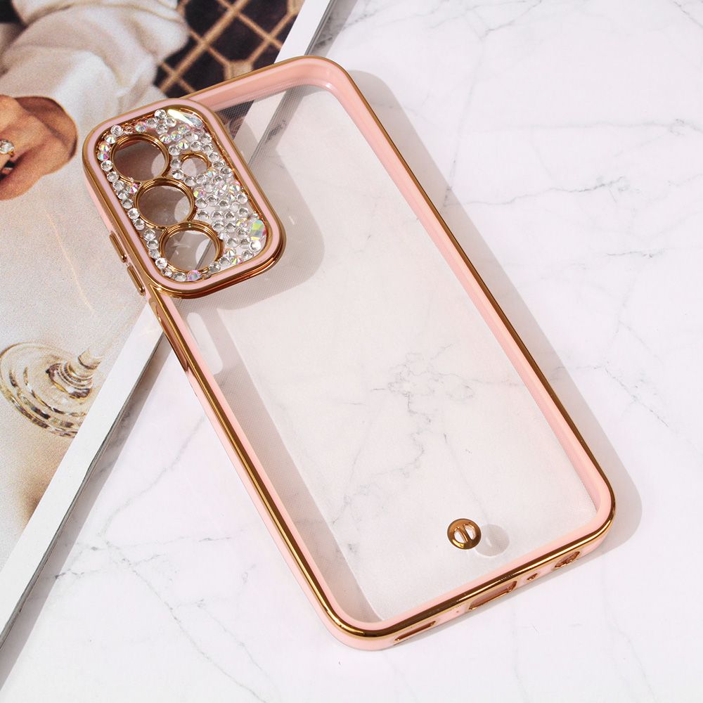 Maska za Samsung Galaxy A25 5G — Cirkon Camera, roze