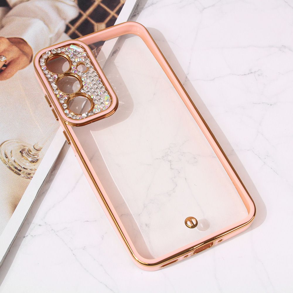 Maska za Samsung Galaxy A35 5G — Cirkon Camera, roze