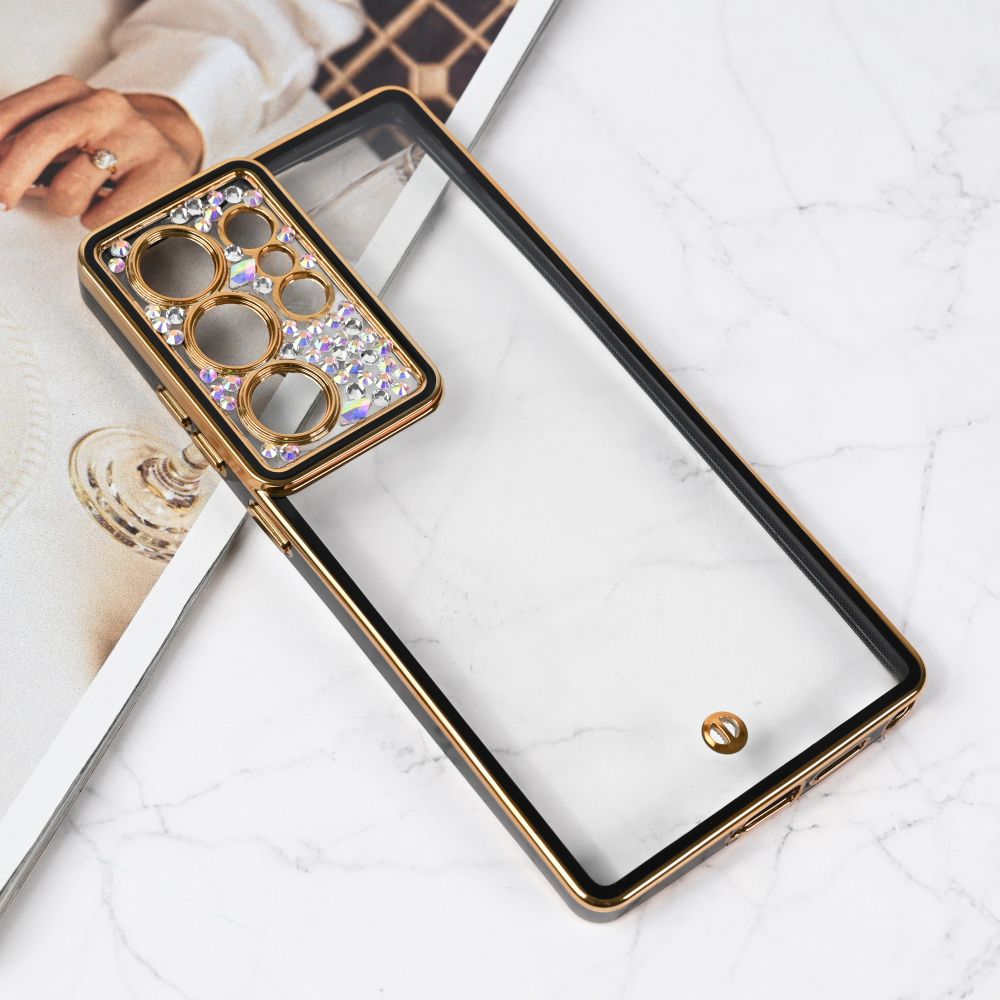 Maska za Samsung Galaxy S25 Ultra — Cirkon Camera, crna