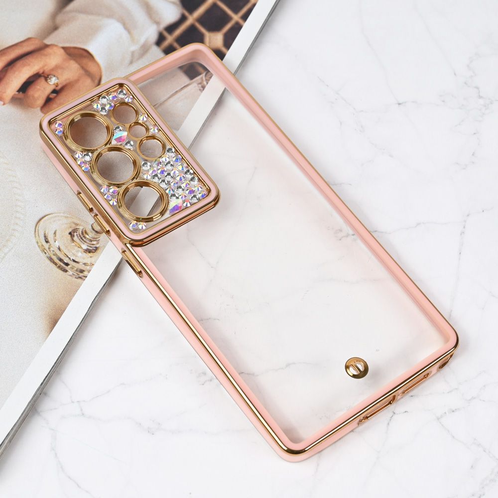 Maska za Samsung Galaxy S25 Ultra — Cirkon Camera, roze