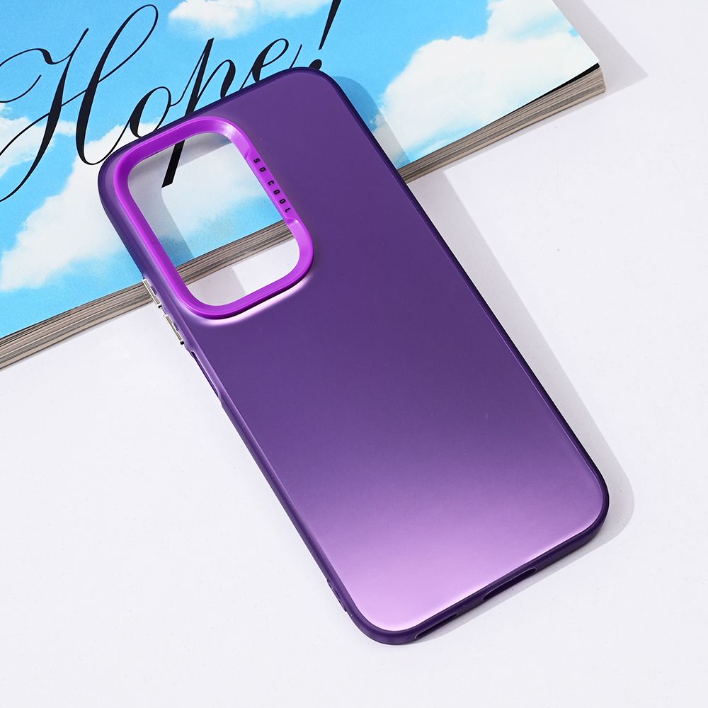 Maska za Honor 200 Lite — Clear, ljubicasta