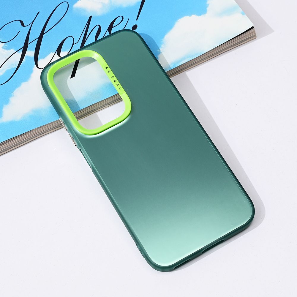 Maska za Honor 200 Lite — Clear, zelena