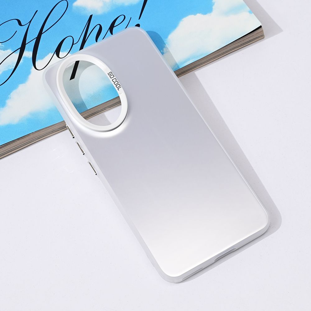Maska za Honor 200 — Clear, srebrna