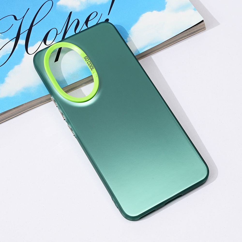 Maska za Honor 200 — Clear, zelena