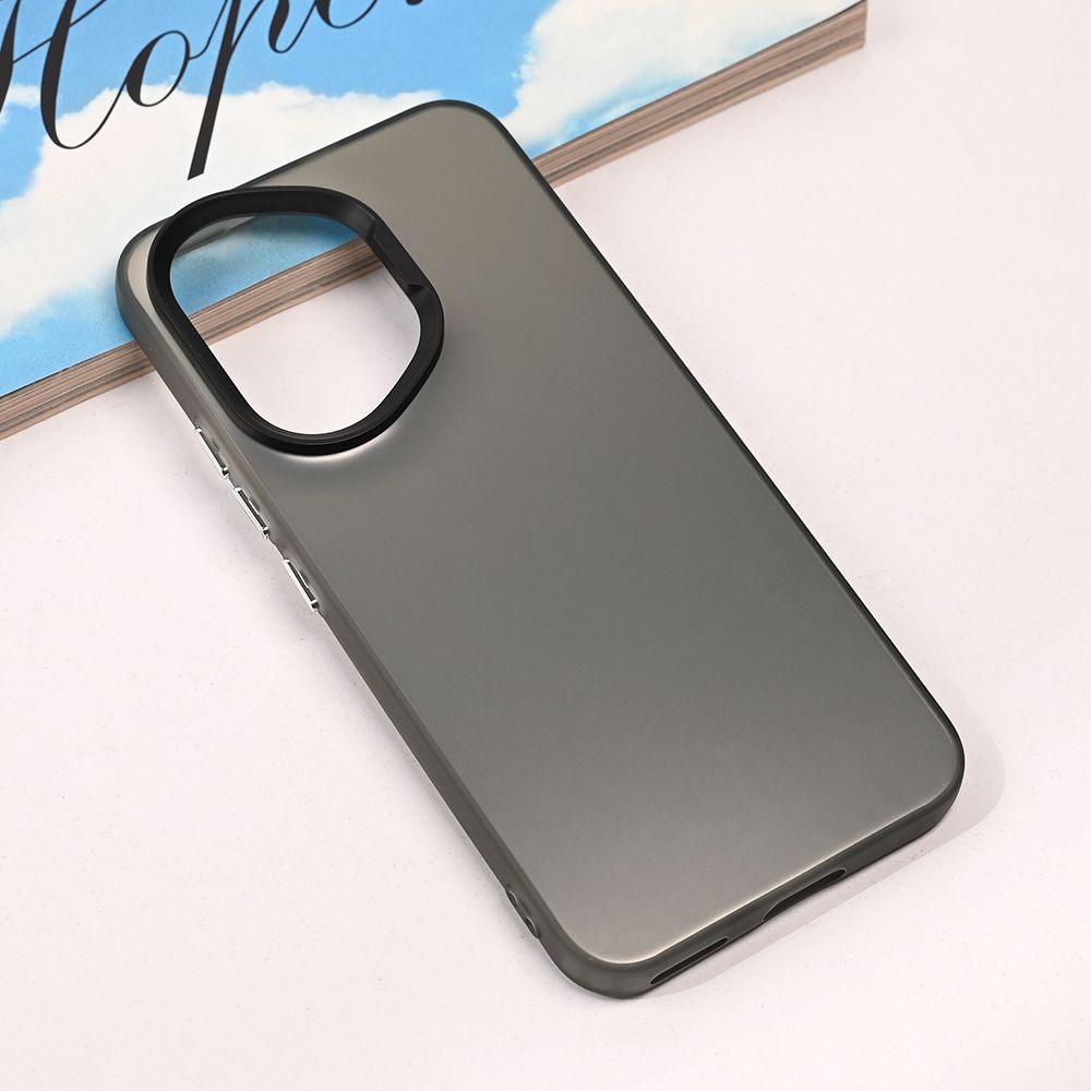Maska za Honor 400 — Clear, crna
