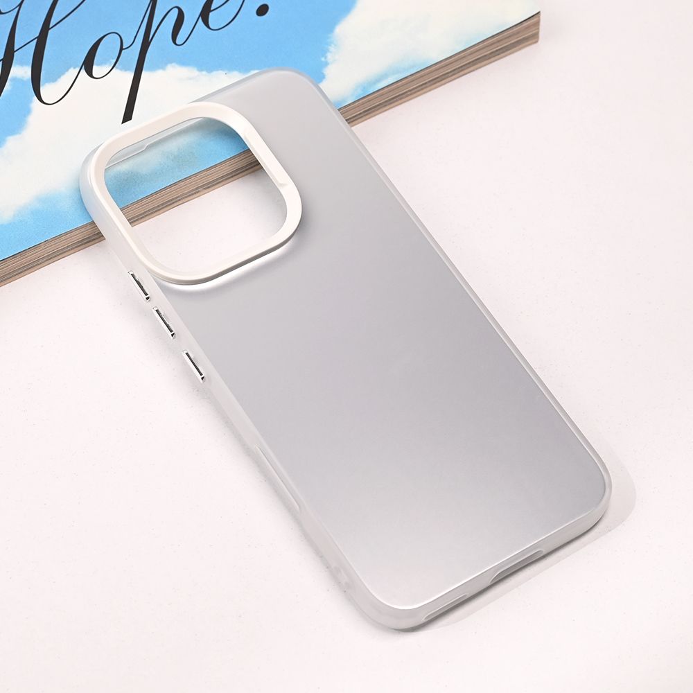 Maska za Honor 400 Lite — Clear, srebrna