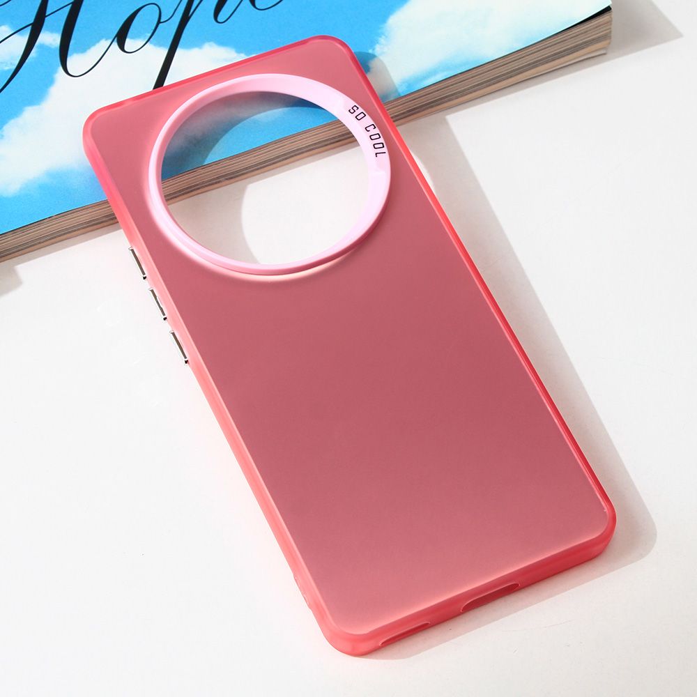 Maska za Honor Magic 6 Lite — Clear, roza