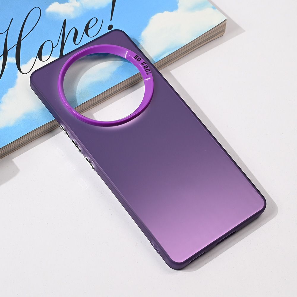Maska za Honor Magic 7 Lite — Clear, ljubicasta