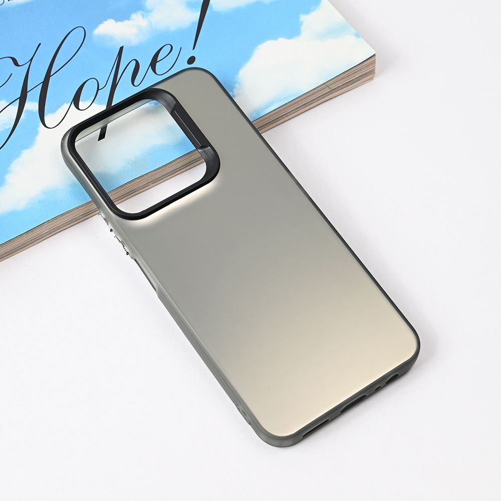Maska za Honor X6c — Clear, crna