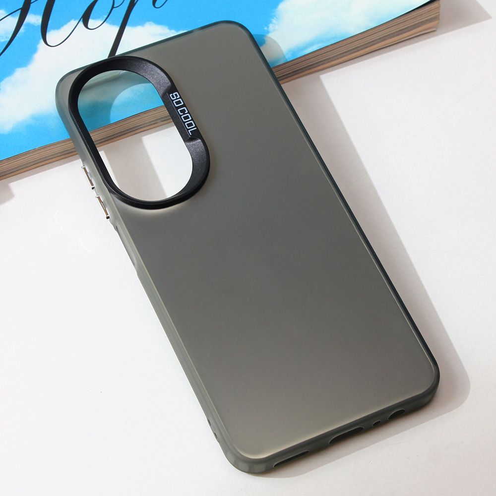 Maska za Honor X7b — Clear, crna