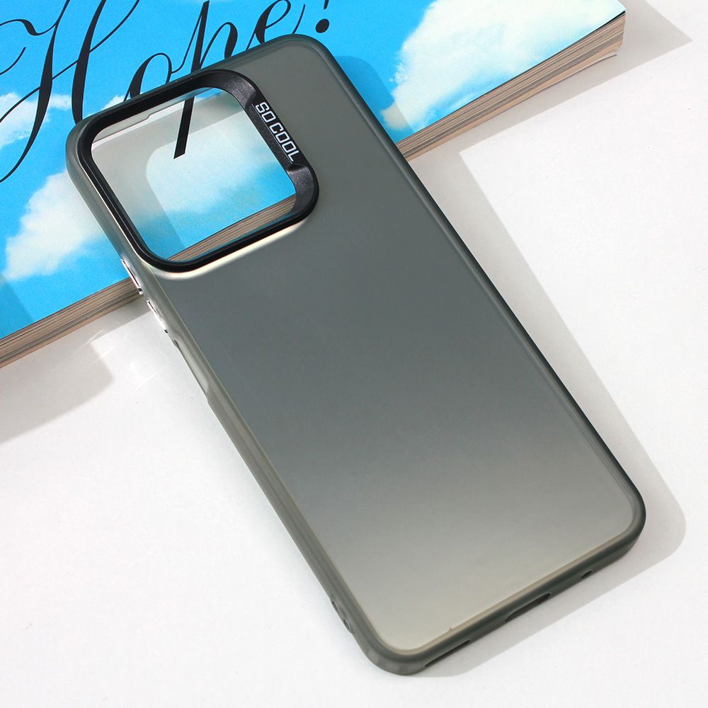 Maska za Honor X8a — Clear, crna