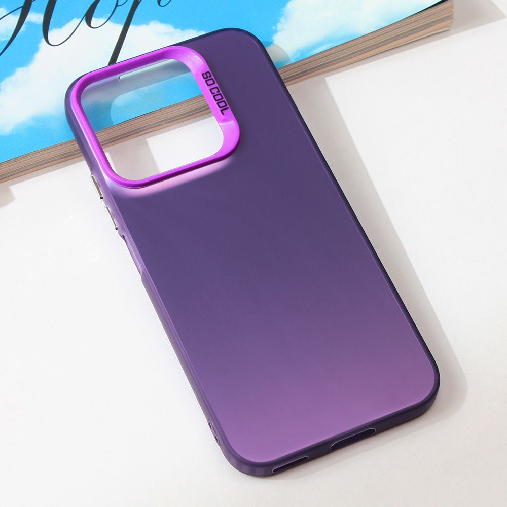 Maska za Honor X8b — Clear, ljubicasta