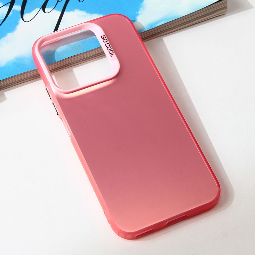 Maska za Honor X8b — Clear, roze