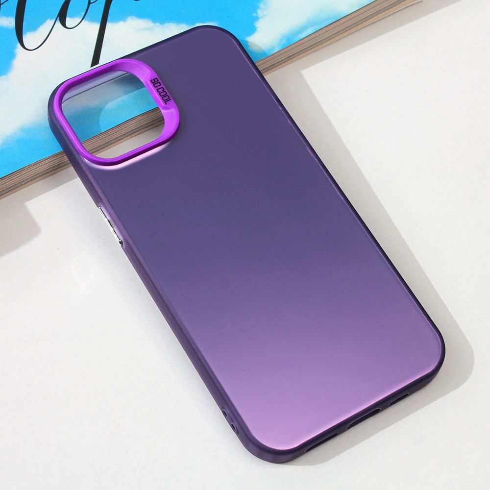 Maska za Apple iPhone 13 — Clear, ljubicasta