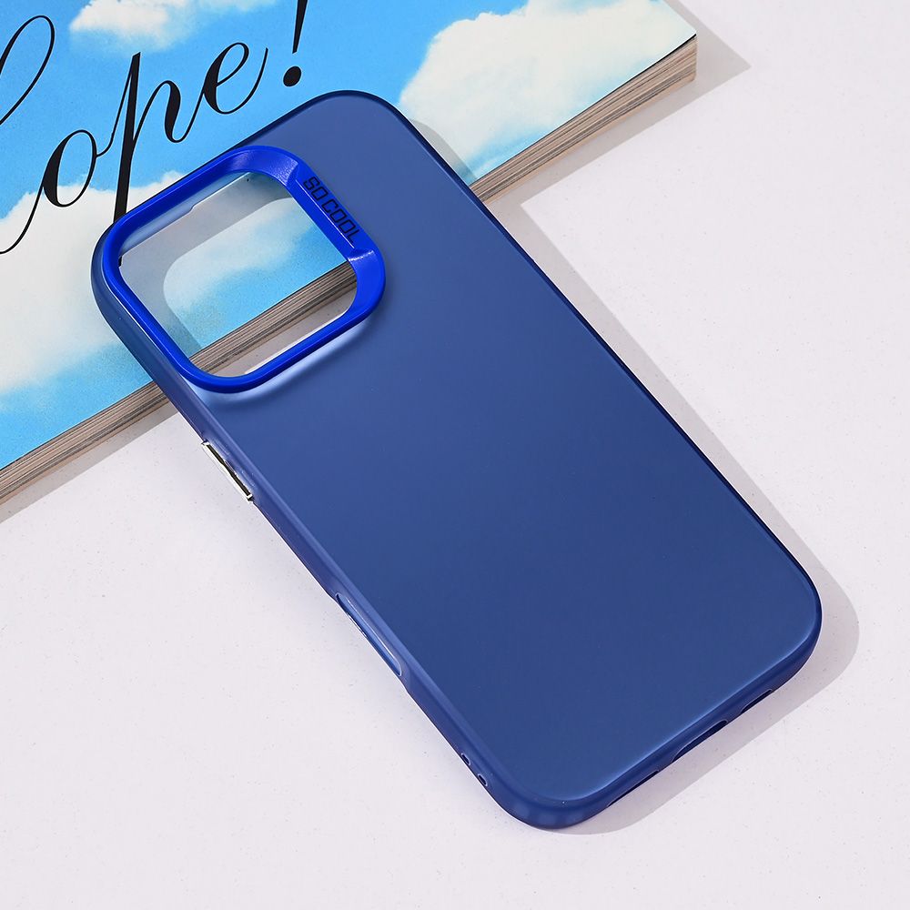 Maska za Apple iPhone 16 Pro — Clear, plava