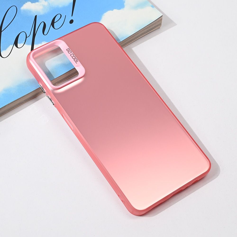 Maska za Samsung Galaxy A06 — Clear, roze