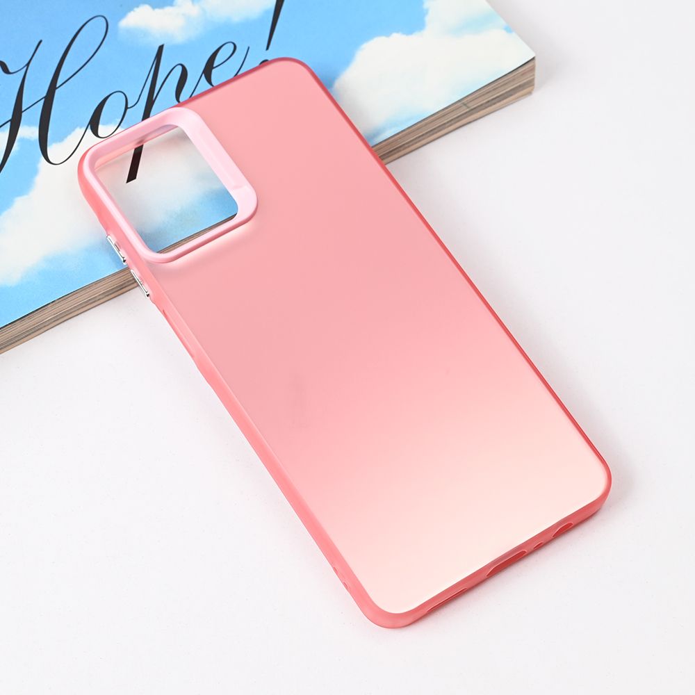 Maska za Samsung Galaxy A07 — Clear, roze