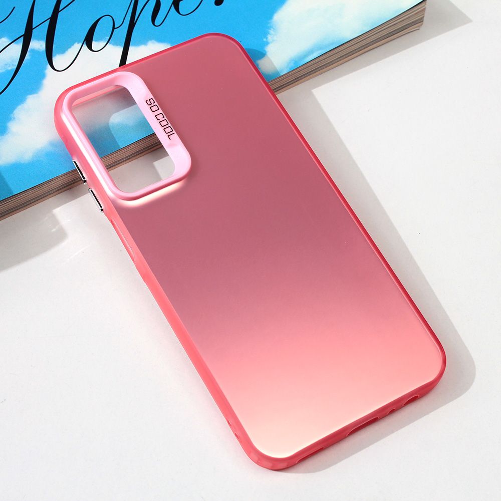 Maska za Samsung Galaxy A15 5G — Clear, roza